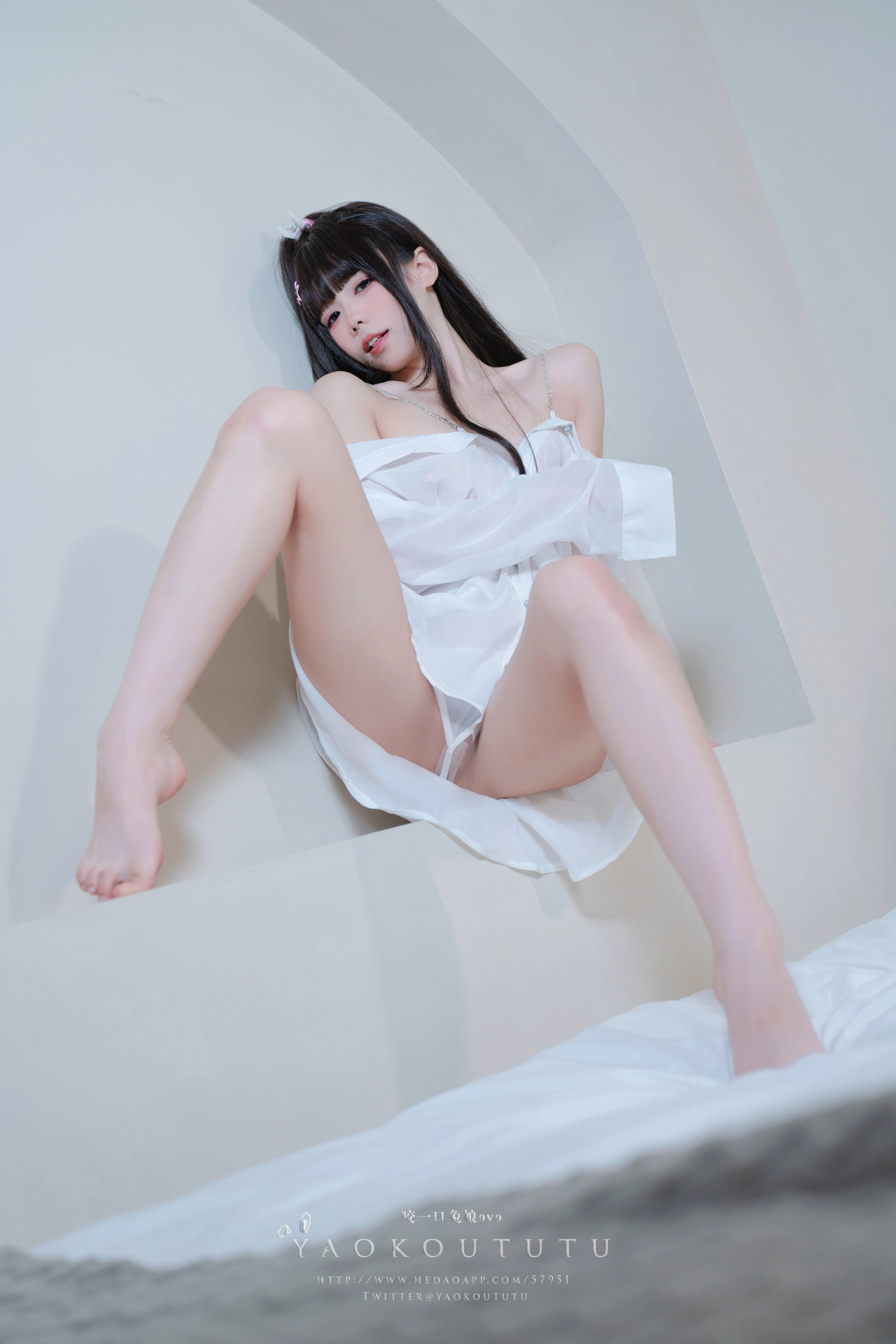 咬一口兔娘(黏黏团子兔) – NO.056 『男友衬衣』&Boom Boom 3