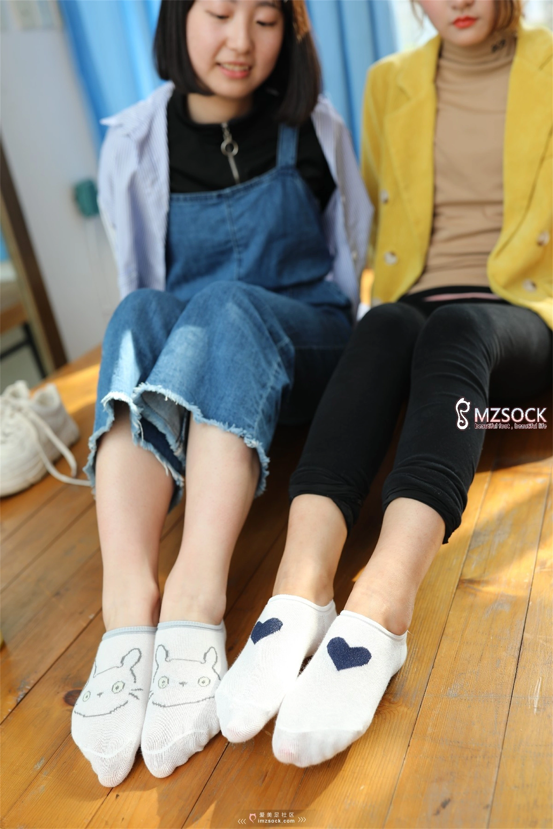 [MZSOCK]爱美足 NO.003 肖弧&佳妹 1